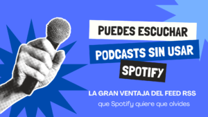 puedes escuchar podcasts sin usar spotify